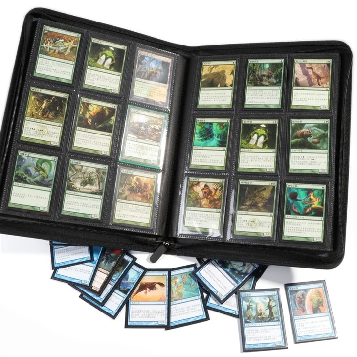 9 Pocket Side Loading Card Folder
