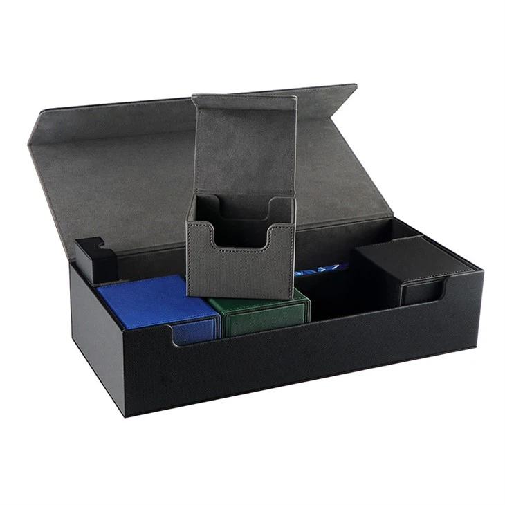 Large Size Leather Card Deck Box