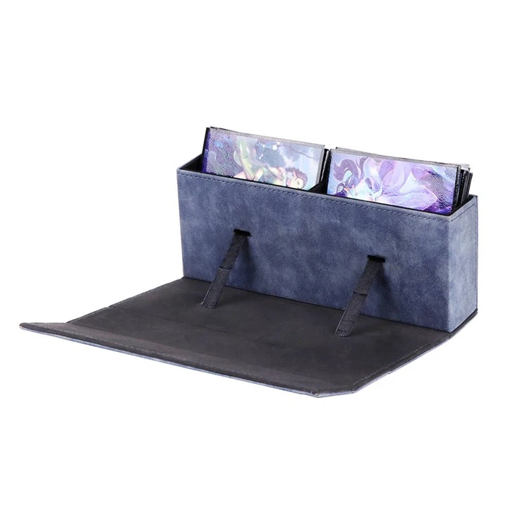 Leather Magnetic Commander Card Storage Box